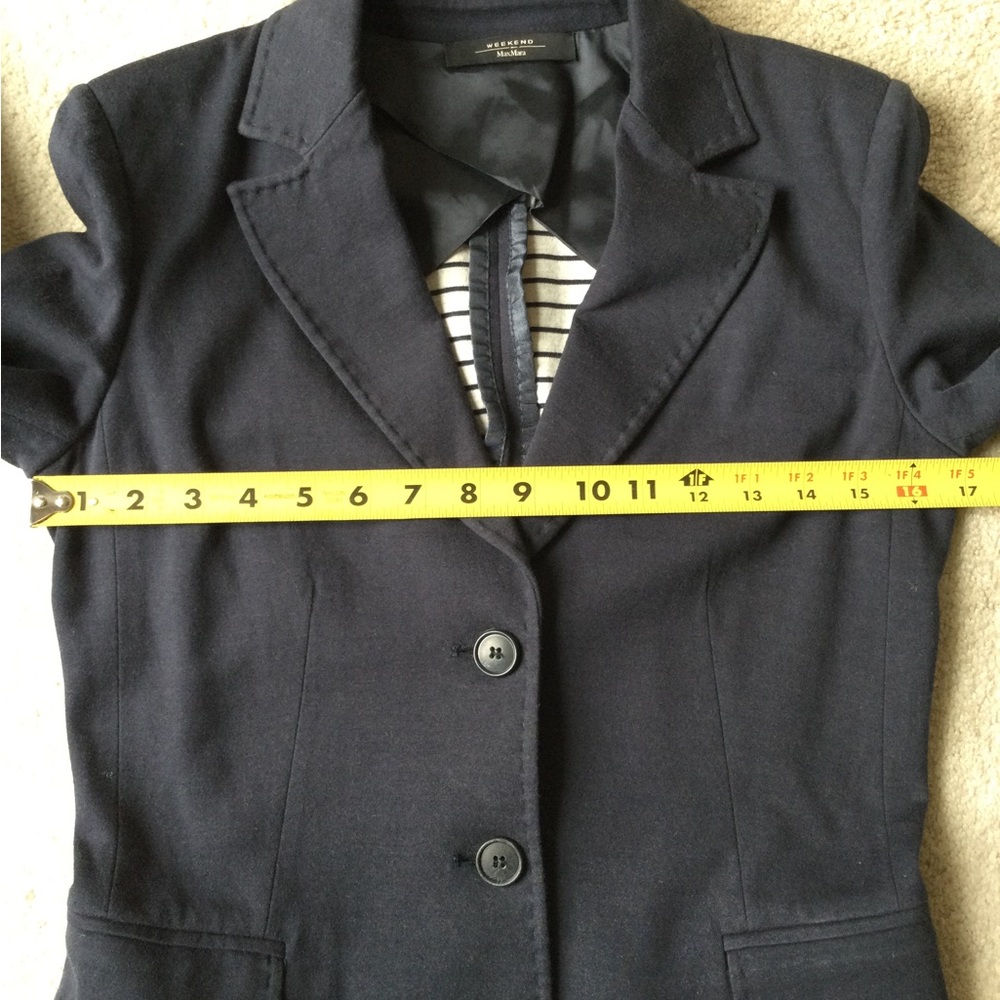 Weekend Max Mara navy blazer - Picture 4 of 12